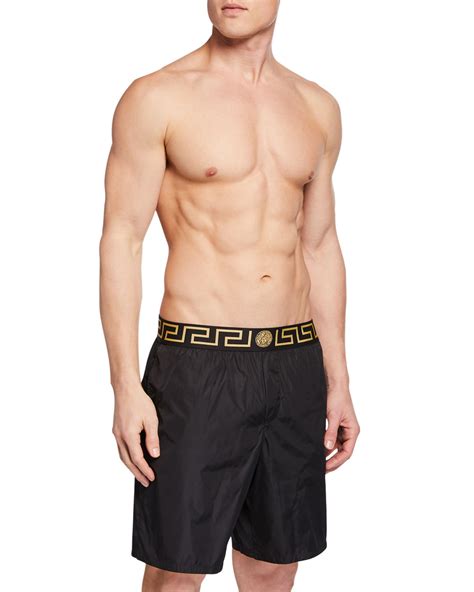 costume mare slip uomo versace|Men's Designer Swim Trunks & Beachwear .